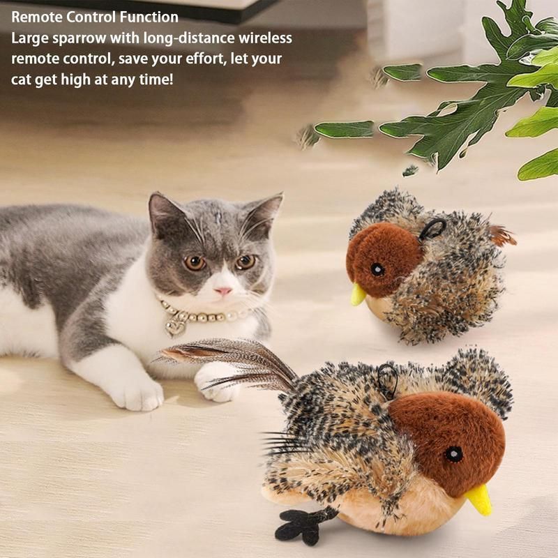 Interactive Flappy Bird Toy For Cats By PawParty Store_voghion.com