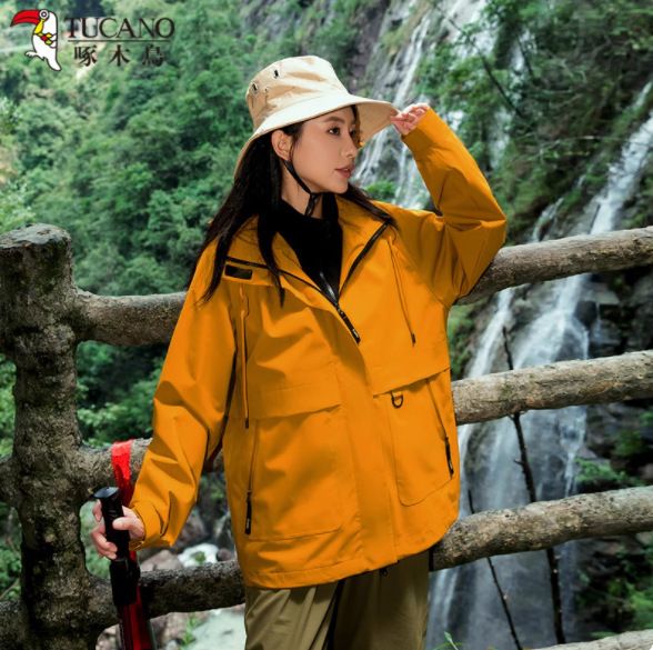 Outdoor 3-in-1 Wasserabweisende Wanderjacke für Damen und Arbeitskleidung mit mehreren Taschen für Herren_voghion.com
