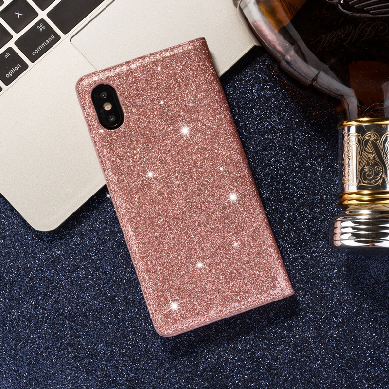 Lommebok glitterveske til Samsung Galaxy S21 Ultra S21 FE S20 FE S10 Plus A03S A12 A13 A21S A22 A31_voghion.com