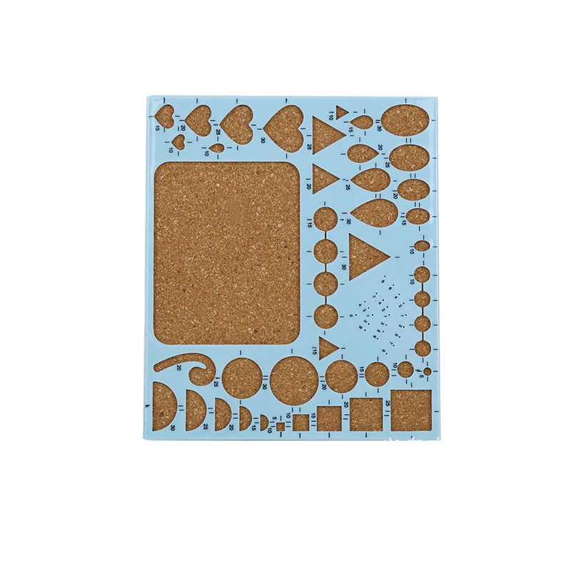 1Pcs Paper Refining Template Paper Refining Tool Set Paper Refining Ruler Round Ruler Template_voghion.com