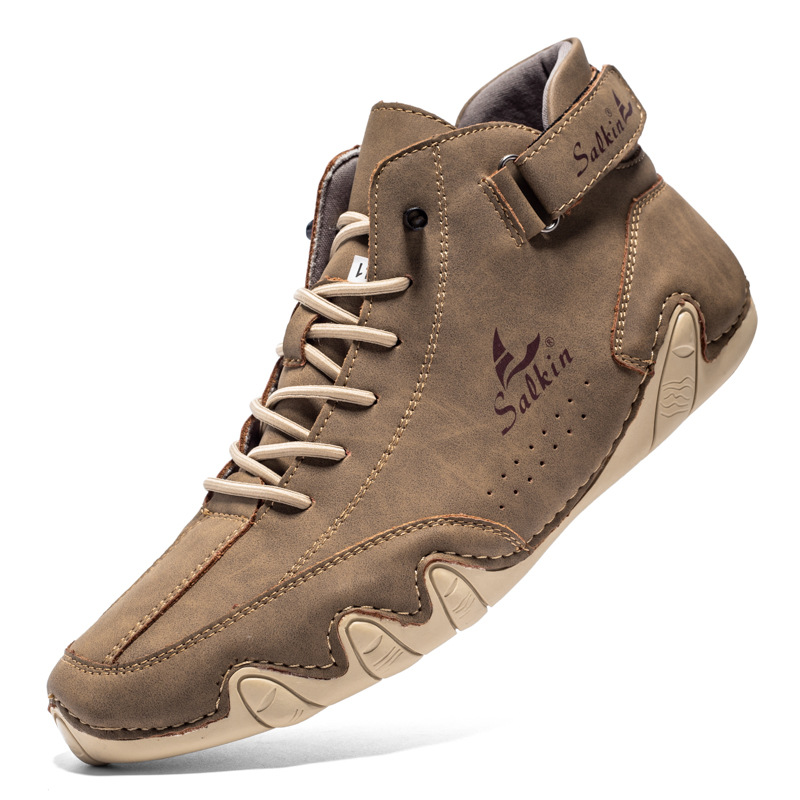 Unschlagbare Qualität Octopus Schuhe, High Top Martin Warm Herbst und Winter, Herren Casual Short Boots, Amerikanische Segelschuhe_voghion.com