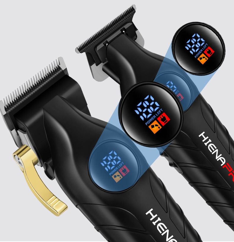 T9 Professional Hair Clipper – Ultra-Quiet (<36dB), Waterproof & Cordless For Bald Fades, Beard Trimming & Home Barbering (5 Configurations)_voghion.com
