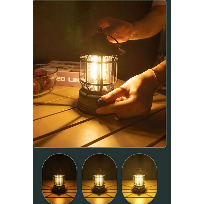 Solar Outdoor LED Notfall Tragbare Camping Zelt Lichter, Multifunktionale Wiederaufladbare_voghion.com