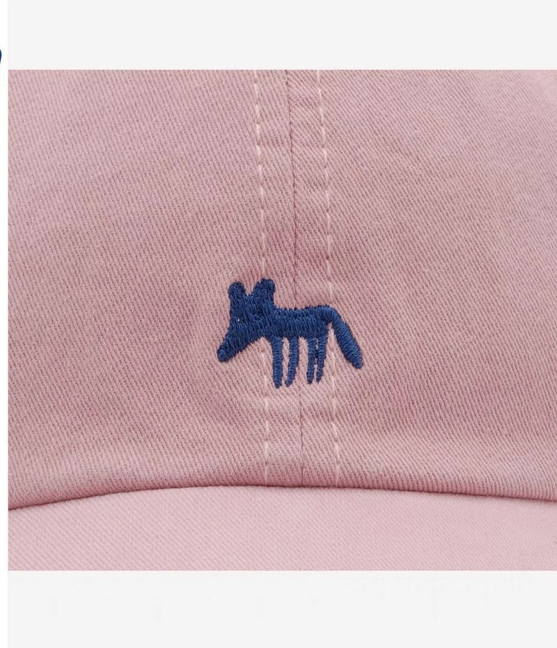 Cute Versatile Little Fox Embroidered Baseball Unisex Spring Summer Korean Street Fashion Duckbill Cap Face Slimming_voghion.com