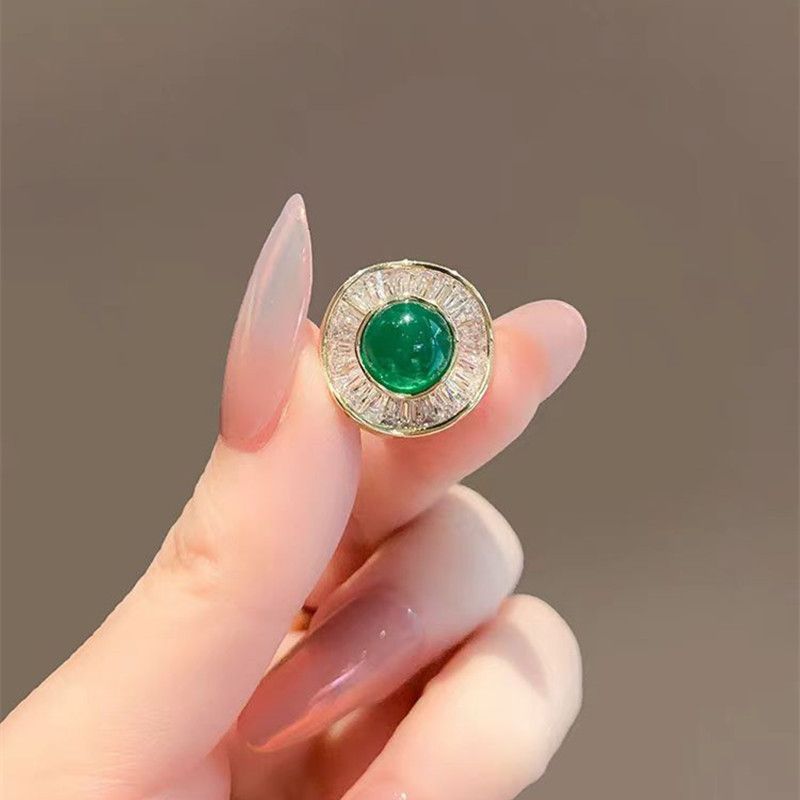 Kraagspeld Dames Frans Retro Exquise Eenvoudig Veelzijdig Anti-licht Gesp Licht Luxe Dames High-end Corsage_voghion.com