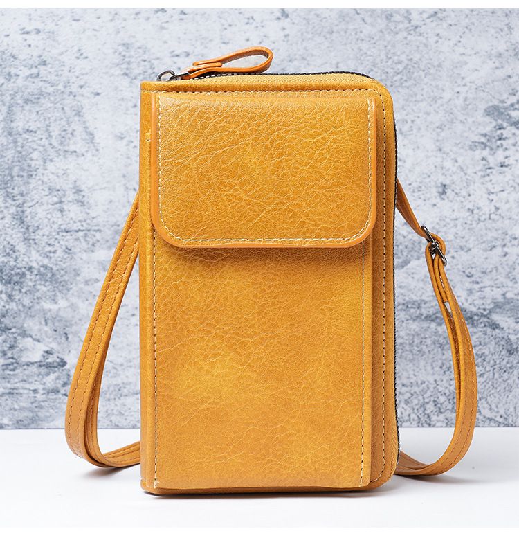 Borsa per cellulare Borsa da donna Borsa a tracolla singola Borsa per telefono multifunzione_voghion.com