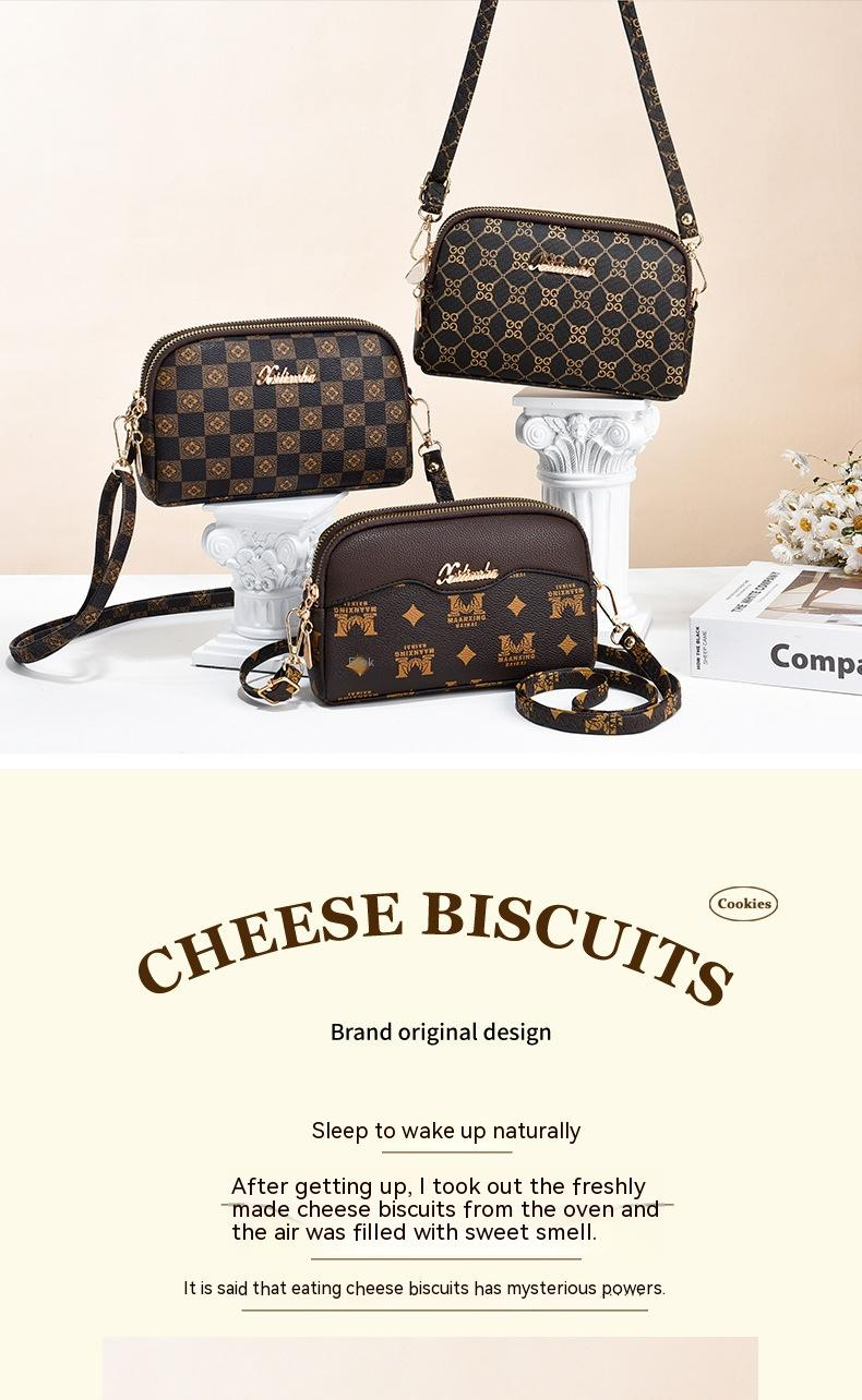 2023. gada jaunā, karsti pārdošanā esošā, modes sieviešu viena pleca soma, mammas mobilā soma, maiņa, lai iegādātos dārzeņu somu pusmūža mazai somai meitenei_voghion.com