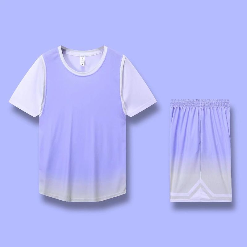 Taobao Short sleeved Basketball Suit Set for College Students Competition Jersey Men's and Women's Printed Team Uniform_voghion.com