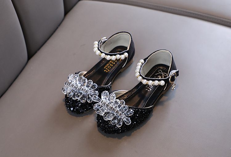Baby Mädchen Mädchen Mädchen Prinzessin Diamant Einzelschuh Schuhe Tanzshow Schuhe Sandalen_voghion.com