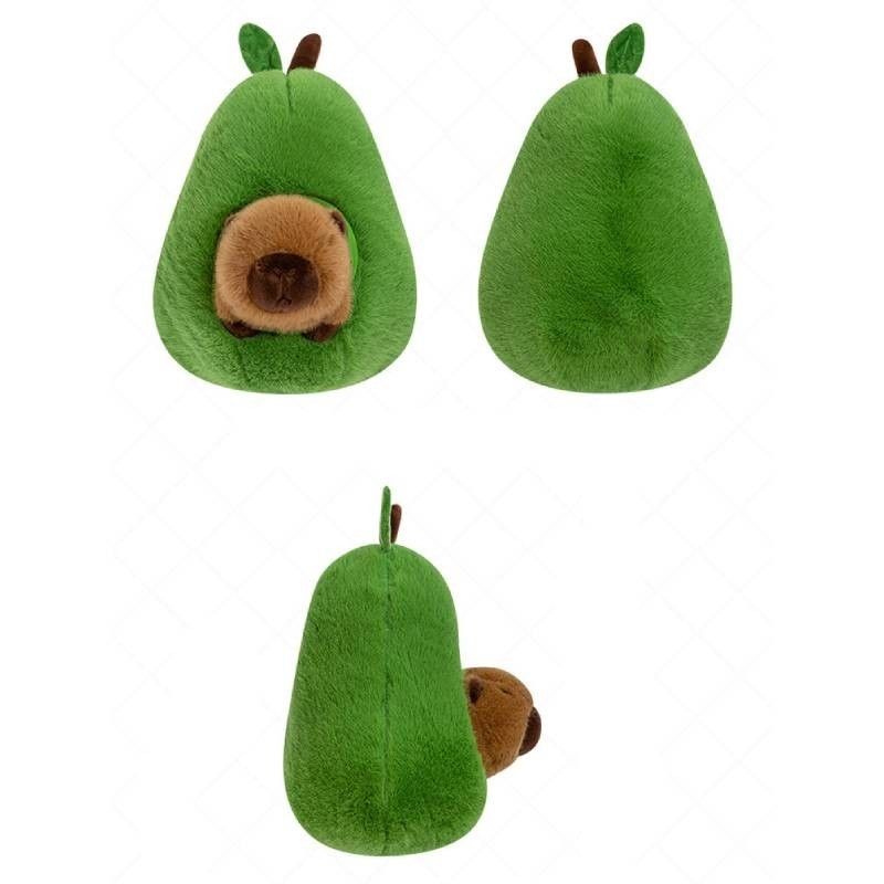 Maiale Avocado Guinea Carino Capibara Peluche Nascondino Gatto Peluche Scambio Regalo Animale_voghion.com