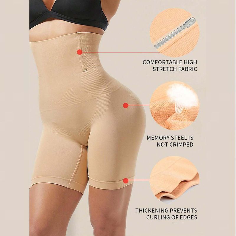 K High-waisted, Slimming Panties For Women, Postpartum Anti-flash Safety Pants, Hip-lifting, Body-shaping, Waist-cing, Hip-enhancing, Slimming Pants_voghion.com