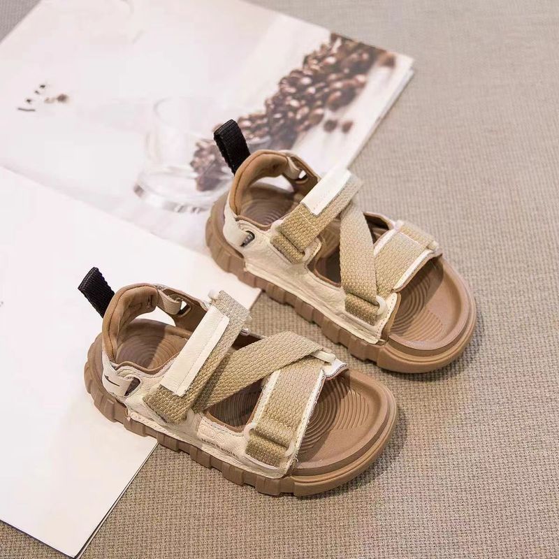 Jungen Sandalen 2024 Sommer Neue Weiche Sohle Offene Zehen Strand Kleine Jungen Sport Vielseitige Casual Kinderschuhe_voghion.com
