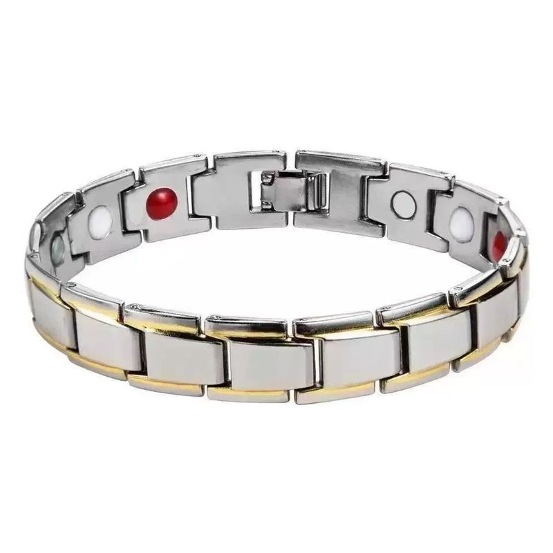 Bracciale magnetico staccabile per coppia, alla moda, da uomo_voghion.com