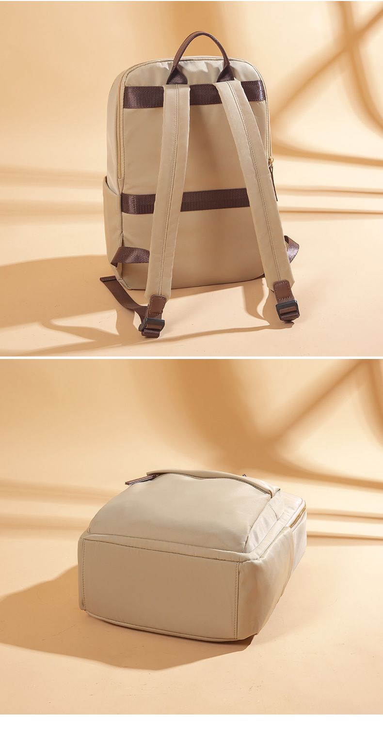 Sac à dos polyvalent en tissu Oxford pour femme, tendance automne-hiver 2025, simple et décontracté, grande capacité_voghion.com
