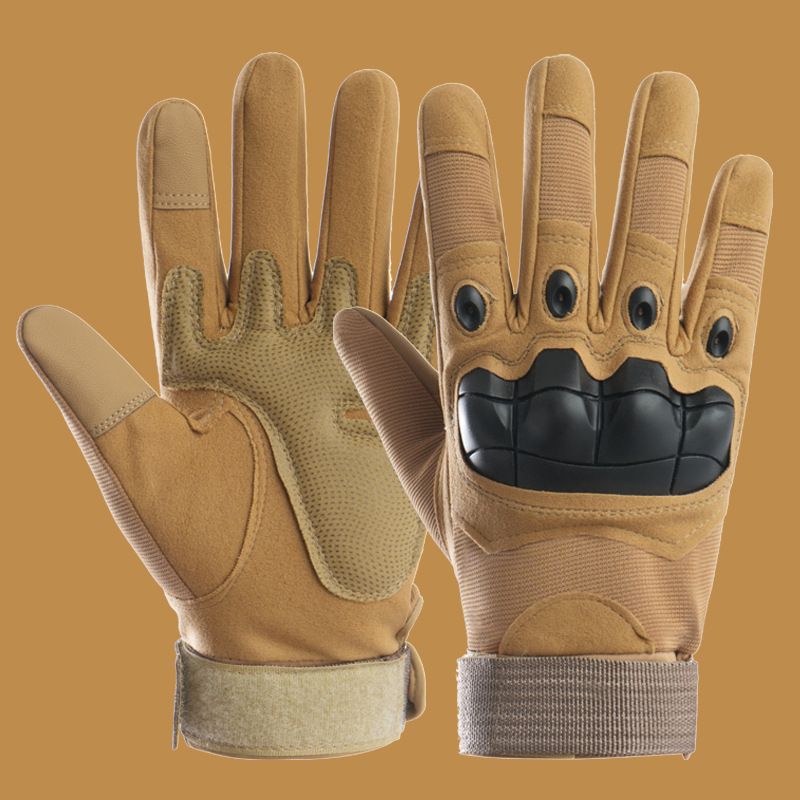 Taktische Handschuhe für Herren, Blackhawk, Vollfingerhandschuhe, geeignet für Militärbegeisterte, Outdoor-Aktivitäten wie Wandern, Training, Fitness und Radfahren._voghion.com