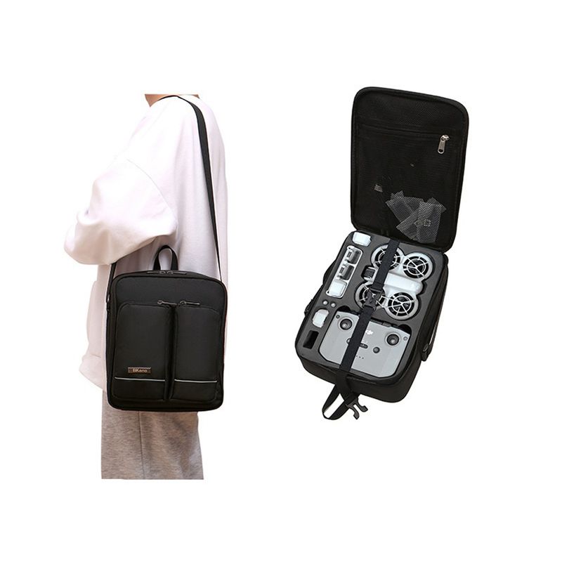 1 PC Waterproof Neo, Portable Backpack Case For DJI Neo Drone, Remote Controller, Batteries, Storage Bag With Zipper_voghion.com