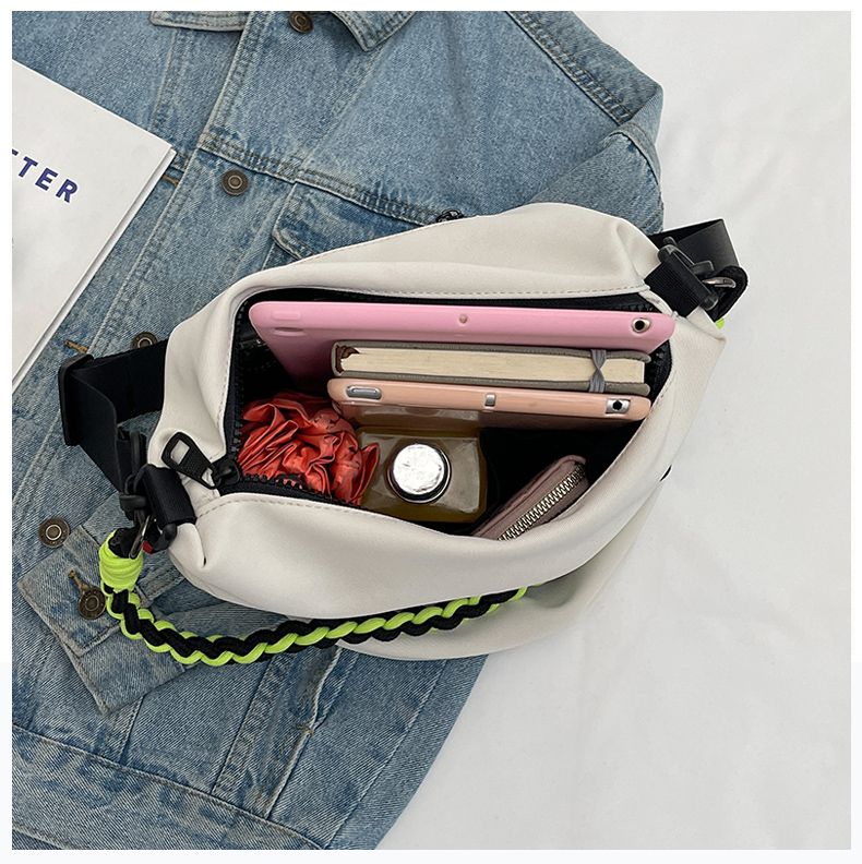 2023 Canvas Bucket Bag Geweven Ontwerp Dames Handtas Grote Capaciteit Schouder Crossbody Voor Vrouwen Casual Reizen Winkelen_voghion.com