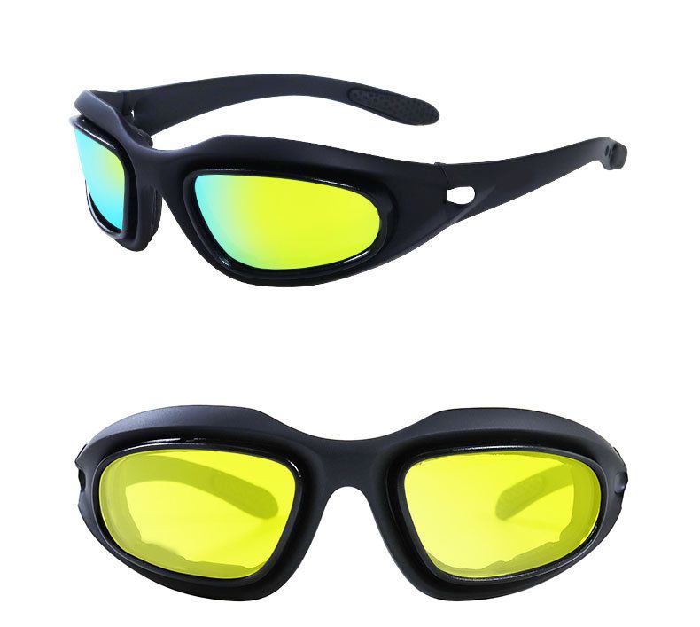 BOLLFOC5 Tactical Shooting Goggles Outdoor Sports Field CS Color Bullet Protection Military Fans Glasses_voghion.com