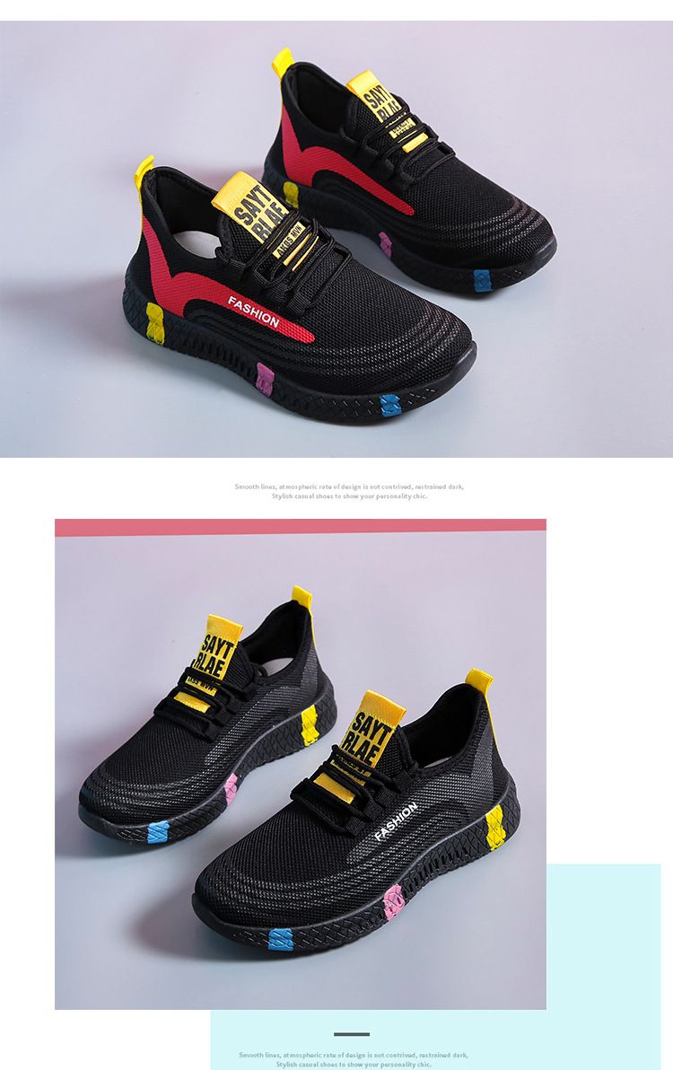 Women's Shoes Cloth Shoes Non-slip Soft-soled Casual Sports Shoes_voghion.com