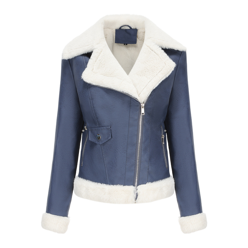 Giacca casual da pendolare termica a maniche lunghe con revers da donna_voghion.com
