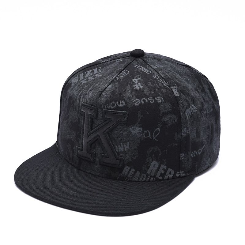 Cappello da baseball Hip Hop versione coreana Duck Tongue Street Dance Trend personalizzato con bordo piatto_voghion.com