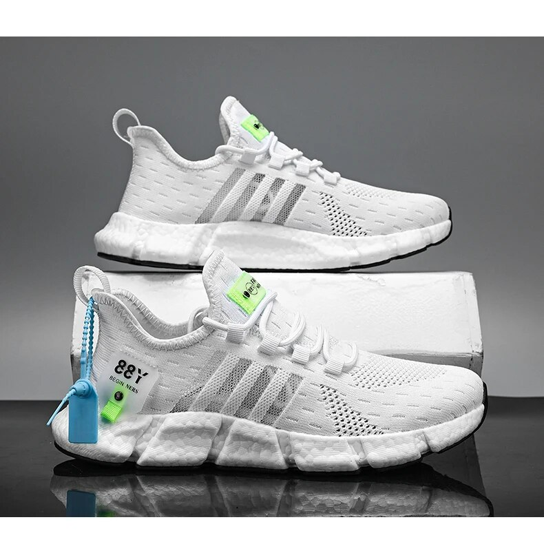 Moški superge za tek, hojo, na prostem, jesenski šport, priložnostne unisex mrežaste čevlje za ženske, poletje, lahke in mehke, plus velikost 45_voghion.com