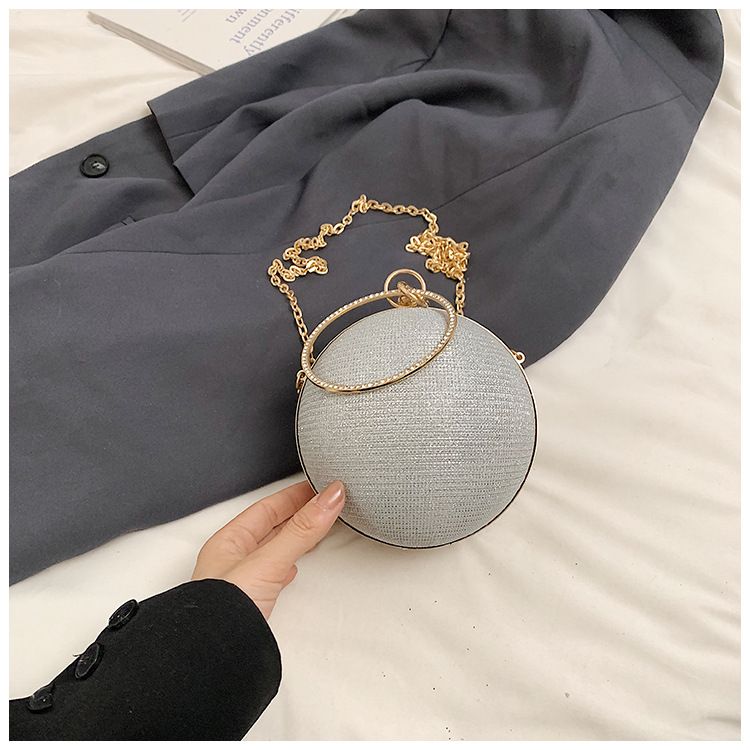 Fashion Rhinestone New 2024 Handbag Women's Shoulder Crossbody Evening Box Bag_voghion.com