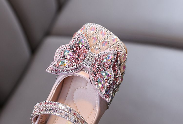 Baby Mädchen Mädchen Mädchen Prinzessin Diamant Einzelschuh Schuhe Tanzshow Schuhe_voghion.com