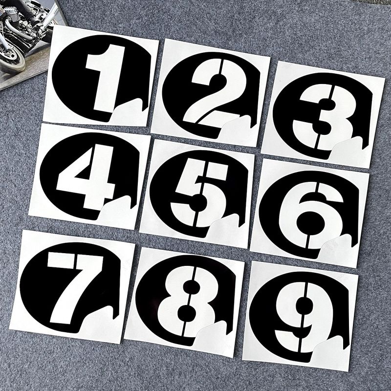 Suitable for Vespa Vespa car body modification GTS300 GTV no. 6 waterproof decals_voghion.com