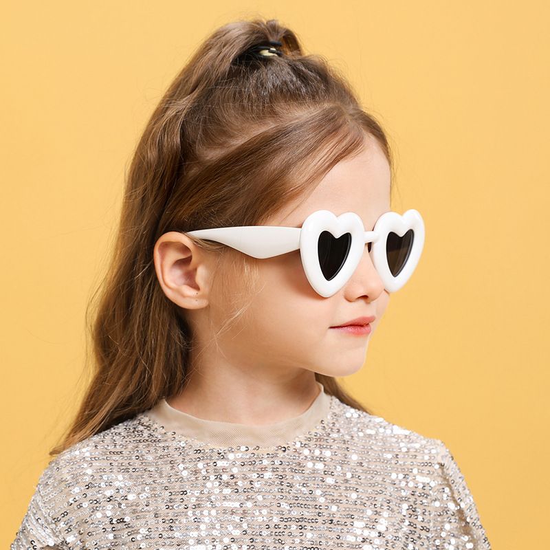 2024 Neue herzförmige Kinderbrille, polarisierte Sonnenbrille für die Grundschule, 7-142_voghion.com