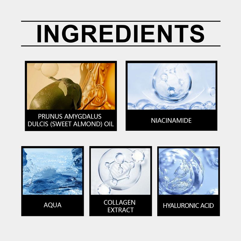 Hoygi Collagen Volumizing Cream, Moisturizing And Lifting Facial Skin, Moisturizing And Rejuvenating Anti-Wrinkle Collagen Cream_voghion.com