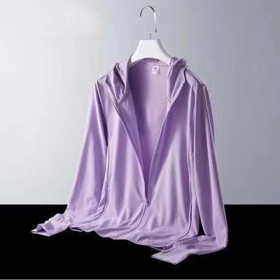 Ice Mesh Summer Thin Couple Outfit, Versatile, Loose And Breathable Outdoor Sun Protection Suit, Outerwear_voghion.com