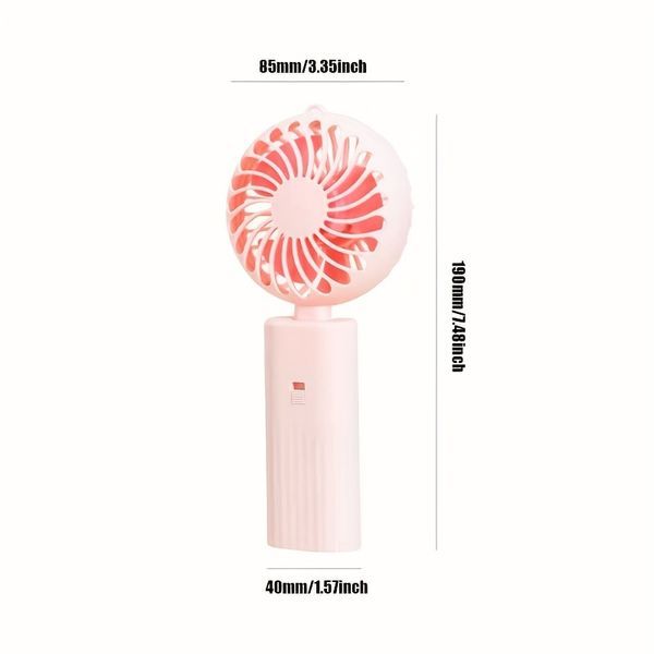 Mini Handheld Fan; USB Desk Fan; Small Personal Portable Table Fan Folding Electric Fan For Travel Office Room Household_voghion.com