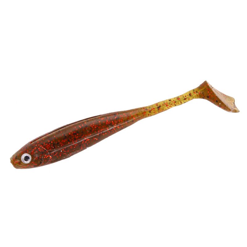 Leurre souple en silicone avec queue en T, appât artificiel idéal pour la pêche à la perche, 5 g/8,4 cm_voghion.com