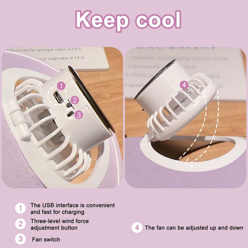 Cappello con ventilatore solare RYYD - Vento regolabile | Tesa larga | Ricarica USB_voghion.com