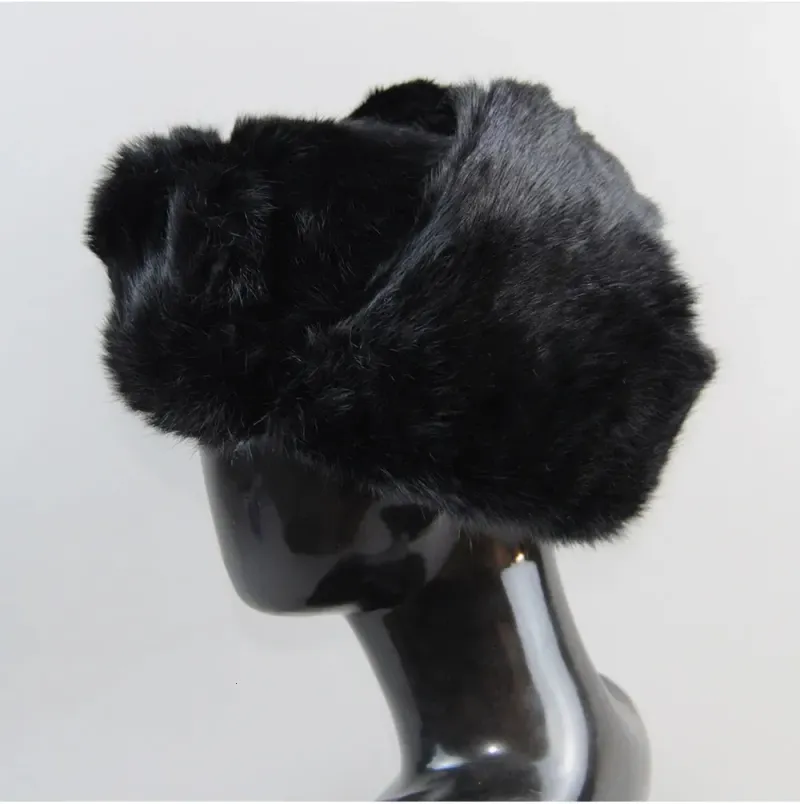 BeanieSkull Boné Masculino Bomber Natural com Protetores de Orelha Inverno Unissex Quente Chapéu Ushanka Russo Chapéus de Pele de Coelho Verdadeira 231017_voghion.com