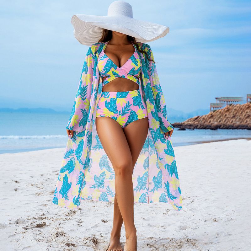Clothing Fashion High End Sexy Three Piece Bikini Women's Swimsuit_voghion.com