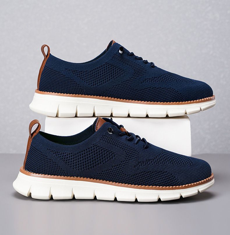 Herren Freizeitschuhe Schnürschuhe Leichte Bequeme Fahrschuhe Flats Herren Outdoor Oxfords Schuh_voghion.com