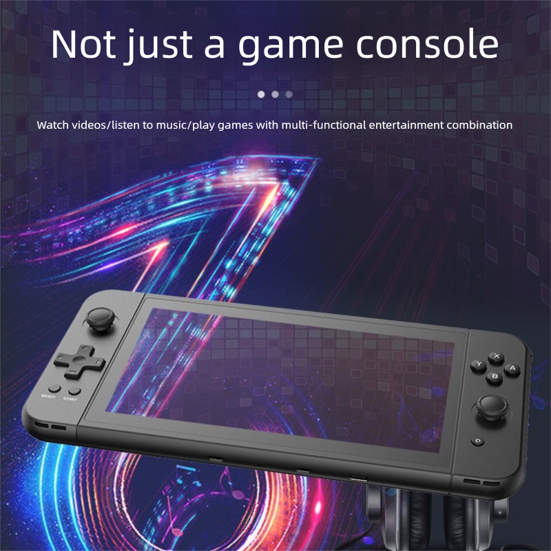 Overlord Kid PSP 7 Zoll großer Bildschirm HD Dual Player Neue Handheld-Spielekonsole für Kinder Geschenk für Jungen_voghion.com