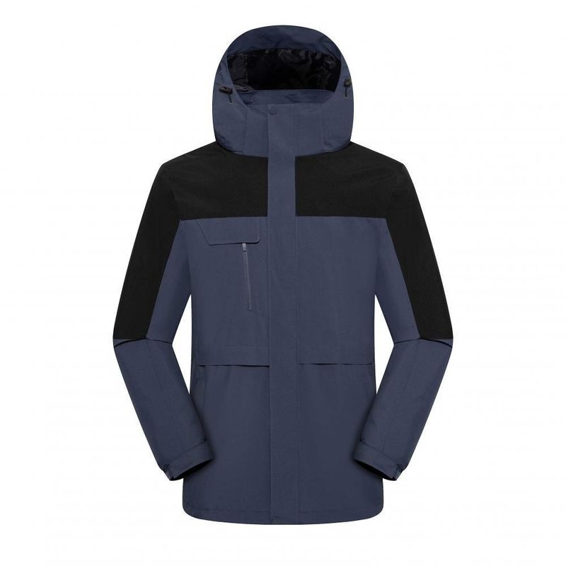 Veste polaire chaude 3 en 1 Surge pour hommes et femmes, coupe-vent, imperméable et isolante contre le froid, idéale pour les sports de plein air._voghion.com