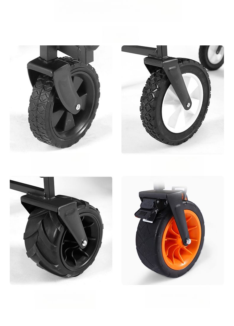 Neuer Outdoor-Wagen für Camping, kleiner Anhänger, leicht, faltbar und einfach._voghion.com