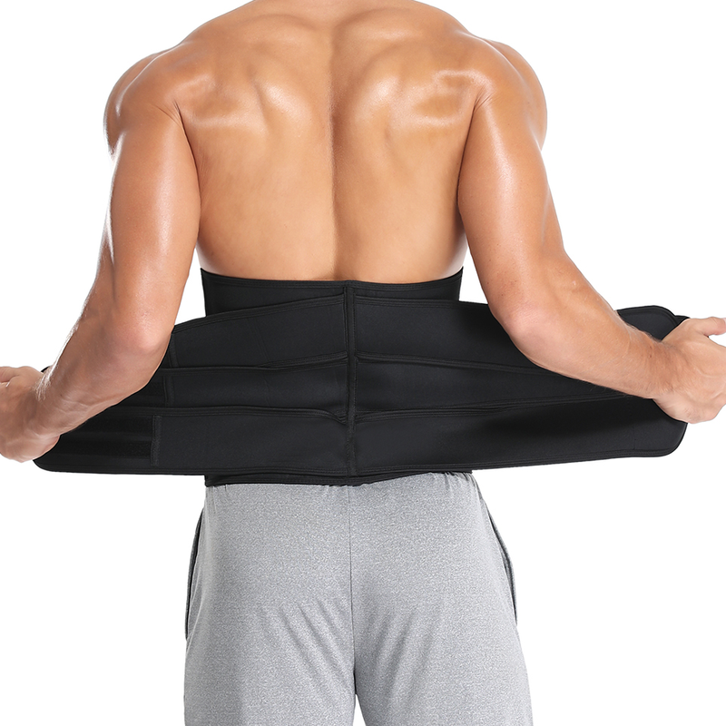 Trainer Männer Taille Abnehmen Body Shaper Fiess Gürtel Gewicht Verlust Fett Brennen Sport Gürtel Schweiß Trimmer Workout C_voghion.com