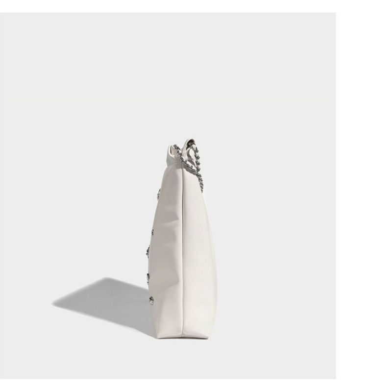 Borsa a tracolla in morbida pelle, tendenza autunno 2025, borsa a secchiello da donna, casual, per pendolarismo quotidiano, semplice e leggera_voghion.com