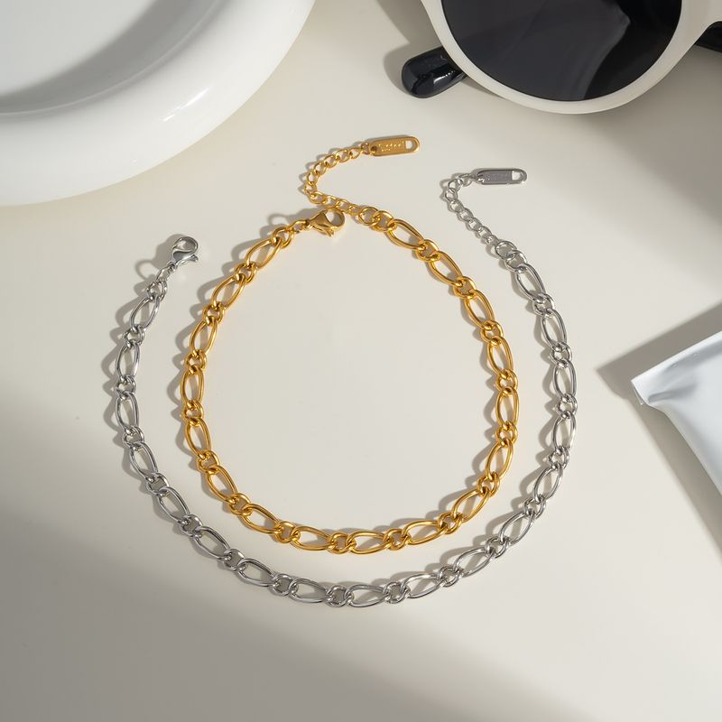 Minimalistisches Fußkettchen, lässiger Ins-Stil, lichtechter Schmuck für Frauen, Modedesign, Fußaccessoires aus Titanstahl, High-End_voghion.com