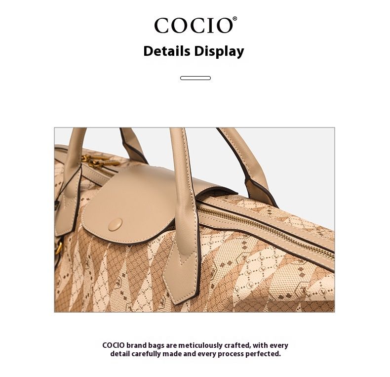 KingTo Large Travel Duffle Bag Trendy Weekender Overnight Bag For Women - Carry On Tote For Gym, Luggage, Sports Outdoors_voghion.com