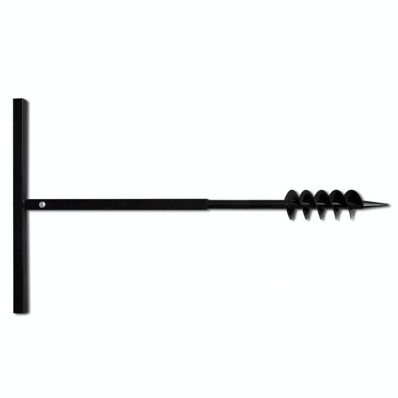 Trapano a doppia coclea Black Bit con impugnatura in acciaio 3.15 spirali_voghion.com