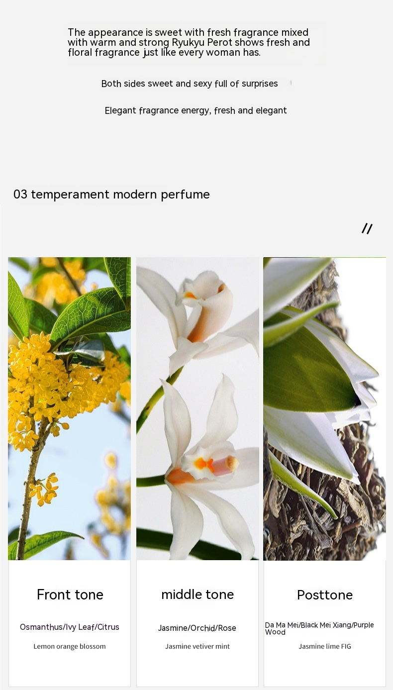 2023 New Hot Perfume Small City Yixiang Brand Heart Language Gift Box Women's Perfume Set Lasting Fragrance Vietnam Perfume_voghion.com