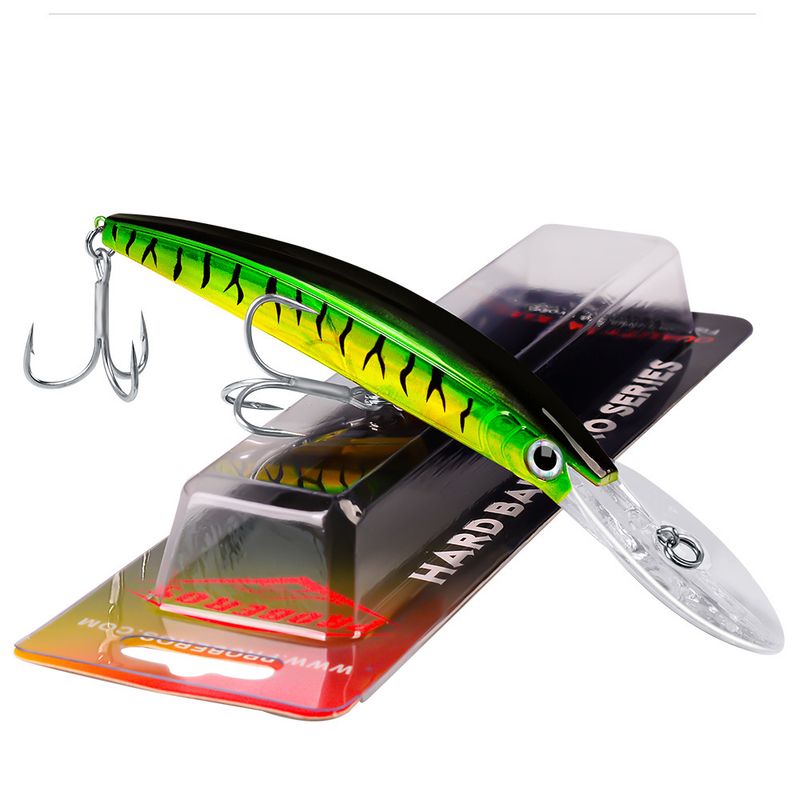 Sea Fishing Bionic Lure Laser Minnow Plastic Hard 17cm 27g Bait 10 Colors Optional DW358_voghion.com