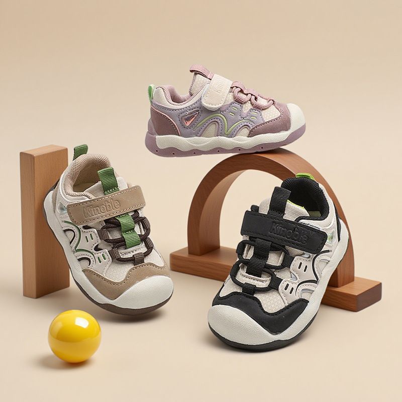 2025 Autumn New Children's Sports 1-2-3 Years Old Baby Walking Soft Sole Boys And Girls Infant Functional Shoes_voghion.com