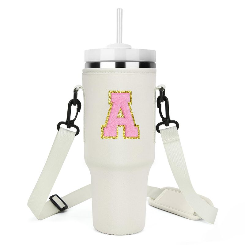 Ice Tyrant Becher-Taschengurt, verstellbarer Auto-Wasserflaschenbezug, Kälteisolierungsschutz, Becherbezug_voghion.com